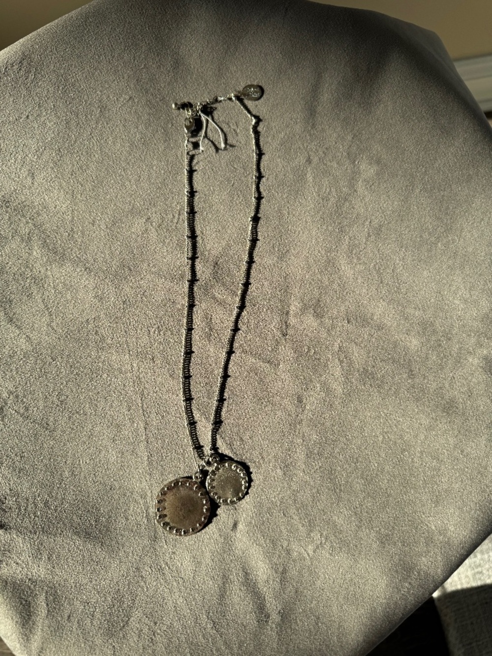 Susan Shaw Silver Necklace